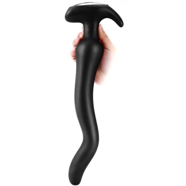 Long plug Noth Curve L 36 x 6 cm Black