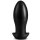 Dragon Egg Soft Silicone Butt Plug Black XXL 23 x 8,5cm
