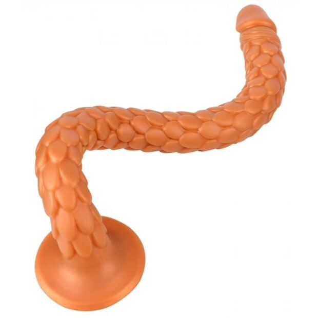 TheAssGasm Flippy Soft Analdildo Orange 47 cm ⌀ 3,5 cm
