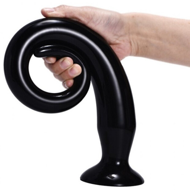 Dildo Tail Flex L 48 x 4.5 cm Black