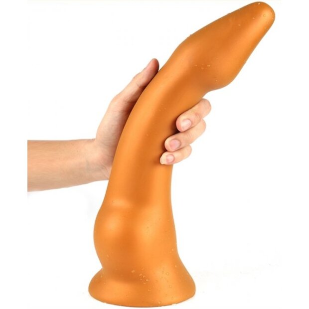 TheAssGasm Vipe L Dildo Gold 21 cm ⌀ 5 cm