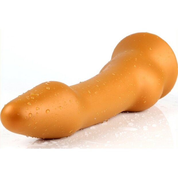 TheAssGasm Vipe L Dildo Gold 21 cm ⌀ 5 cm