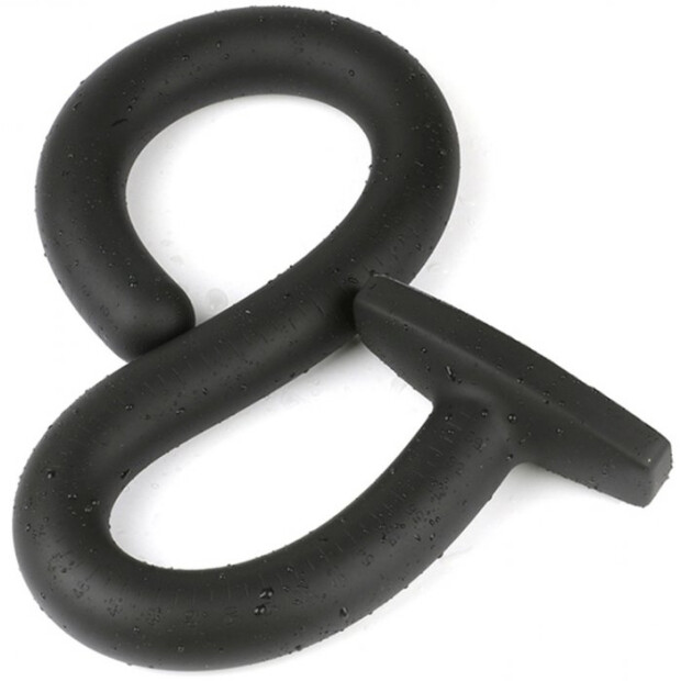 DarkSil Deep Limber Dildo M Analdildo Schwarz 50 cm ⌀ 2,5 cm