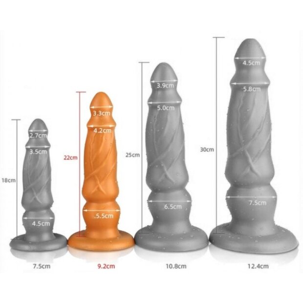 TheAssGasm Chick Plug M Analplug Orange ⌀ 5,5 cm