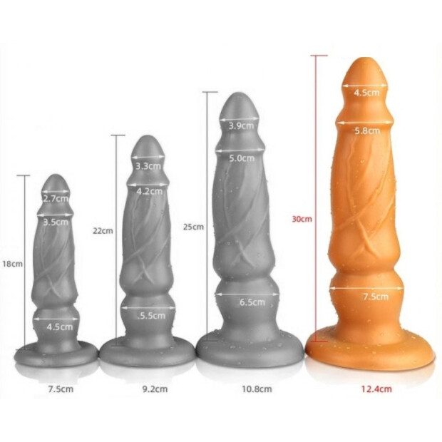 TheAssGasm Plug Chick XL Analplug Orange ⌀ 7,5 cm