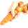 TheAssGasm Plug Chick XL Analplug Orange ⌀ 7,5 cm