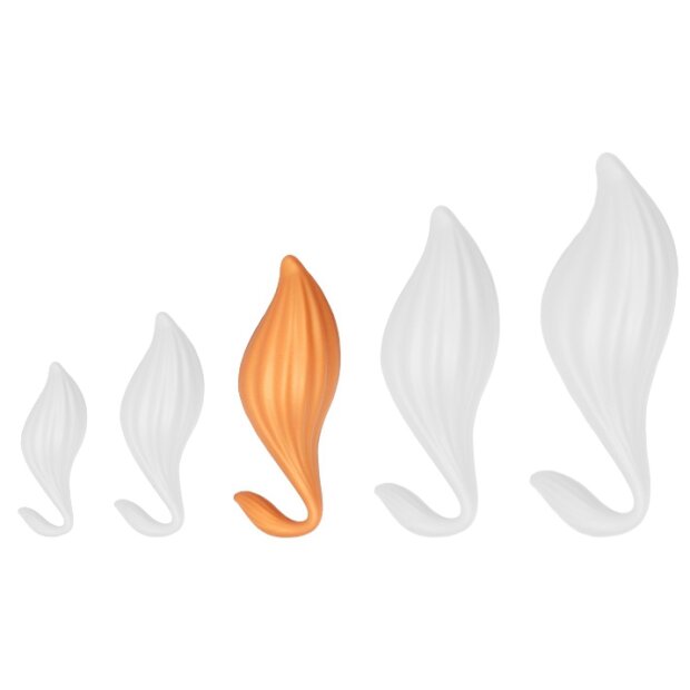 TheAssGasm Bulby Plug L Analplug Orange ⌀ 8 cm