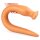 TheAssGasm Inflatable Long Plug Eel Large Aufblasbar Orange 50 cm ⌀ 6,5 cm