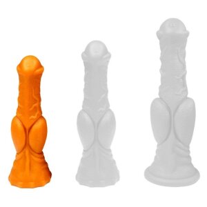 TheAssGasm Canis S Dildo Gold 15 cm