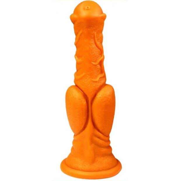 TheAssGasm Canis Medium Dildo Gold 25 cm