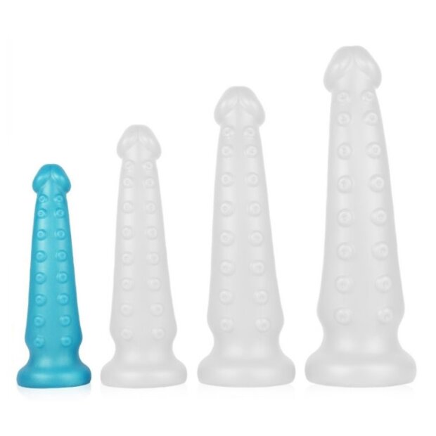 ToppedMonster Tentakel S Dildo Blau 19 cm