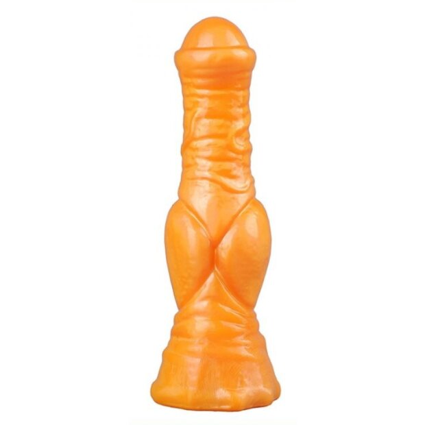 Dildo Wolf 17 x 5,7cm Orange