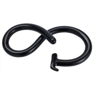 Mega Snake Long Dildo 100 x 3cm Black