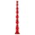 FUKR Long Dildo Beads Reptil Analdildo Rot 50 cm ⌀ 5 cm