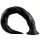 Long Tail Dildo M 42 x 4.5cm Black