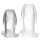 FUKR Nymbus Small Tunnelplug Transparent ⌀ 3 cm