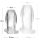 FUKR Nymbus Small Tunnelplug Transparent ⌀ 3 cm