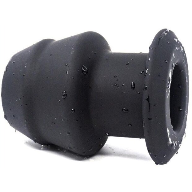 FUKR San Ano Tunnel Plug XL Analplug Schwarz ⌀ 8 cm