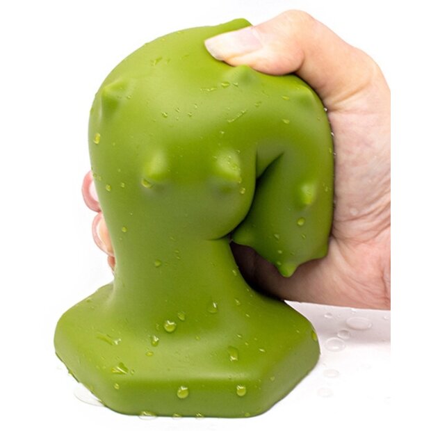 Silicone plug Monster Spike M 12 x 4,5cm Green
