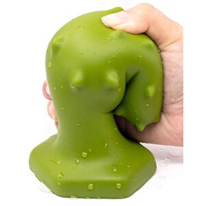 Silicone plug Monster Spike L 14  x 5,5cm Green