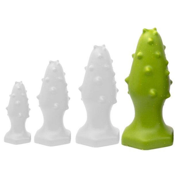 Silicone plug Monster Spike XL 16 x 6,5cm Green