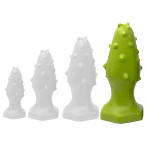 Silicone plug Monster Spike XL 16 x 6,5cm Green