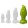 Silicone plug Monster Spike XL 16 x 6,5cm Green