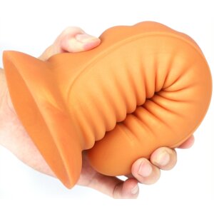 TheAssGasm Lepidop S Dildo Gold 16 cm ⌀ 6 cm