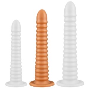 TheAssGasm Bombyx M Dildo Gold 27 cm