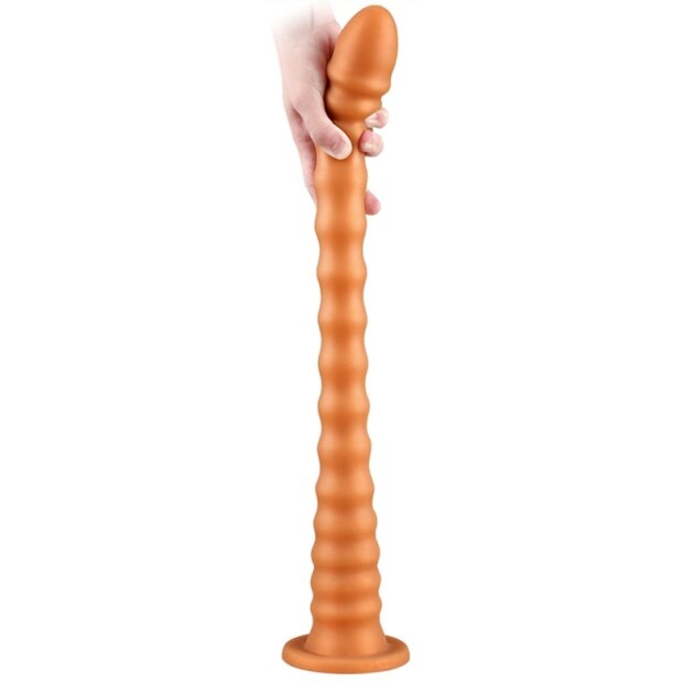 TheAssGasm Bombyx Large Analdildo Braun 33 cm ⌀ 6 cm