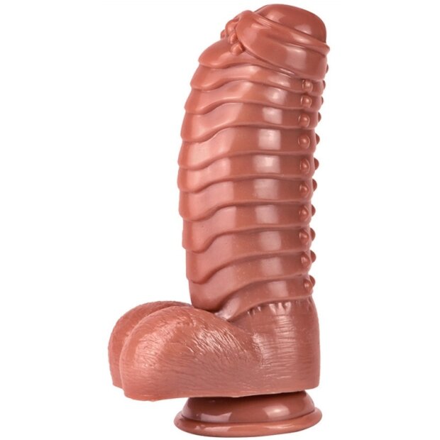 ToppedMonster Monster Carapace Dildo Braun 22 cm