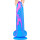 Dildo Banadick 15 x 4cm Blue-Pink
