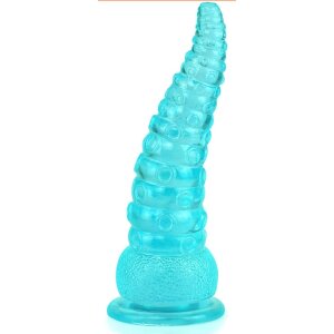 ToppedMonster Winkle Spezialdildo T&uuml;rkis 20 cm ⌀ 7 cm