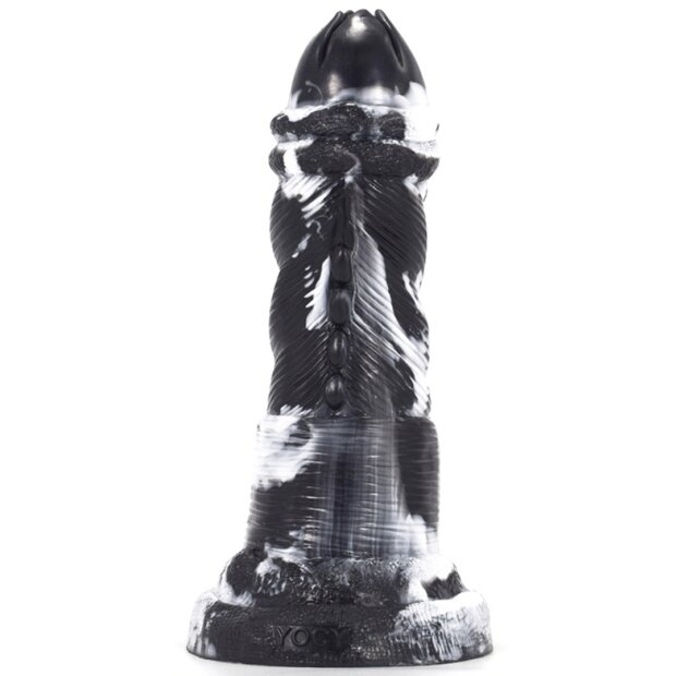 Dildo Nox 18 x 6cm Black-White