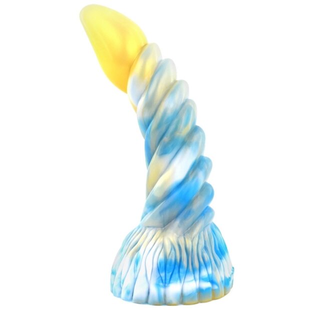 Arkan Dildo 18 x 5cm Gold-Blue