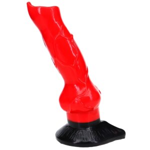 MONSTERED Monster Doggy Dildo Spezialdildo Rot 17 cm