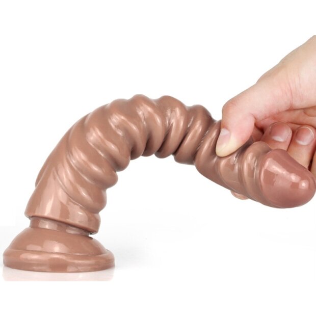 Animalorny Monster Squel Dildo Hellbraun 20 cm