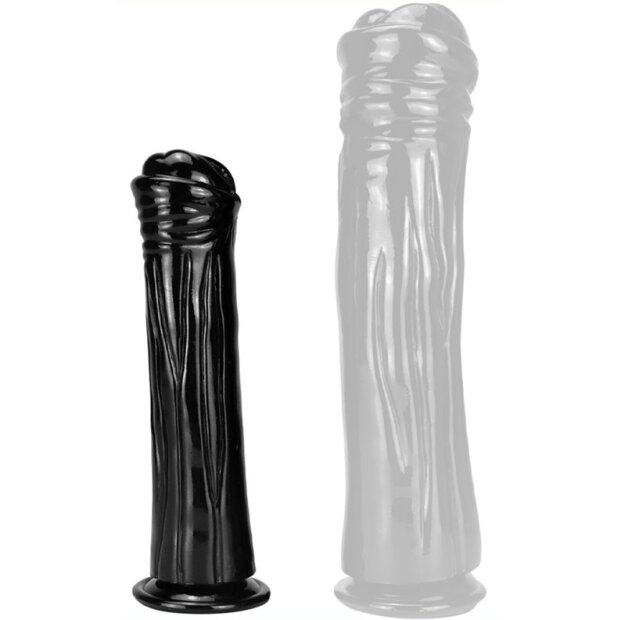 ToppedMonster Mini Cudgel Dildo Schwarz 23 cm