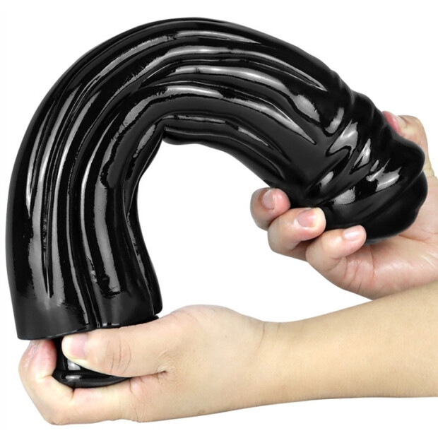 ToppedMonster Mini Cudgel Dildo Schwarz 23 cm