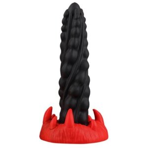 MONSTERED Monster Helly Dildo Schwarz 17 cm