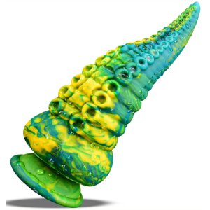 Sealik tentacle dildo 20 x 8cm Yellow-Green