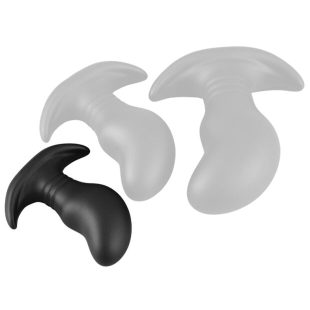 DarkSil Yomri S Prostata-Plug Schwarz ⌀ 4,5 cm