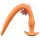 TheAssGasm Vikaelis Silicone Dildo Large Analplug Orange 55 cm ⌀ 5,5 cm