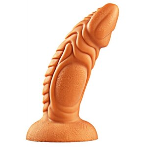 TheAssGasm Fishy Silicone Dildo Gold 18 cm ⌀ 5,5 cm
