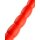Long Stretch Worm Dildo N°6 60 x 6cm Red