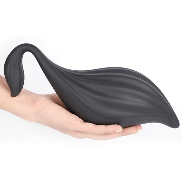 DarkSil Bulby XL Silicone Plug Analplug Schwarz ⌀ 9 cm