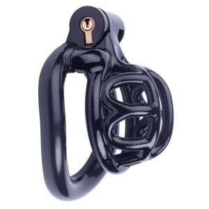 Lyfy Short Chastity Cage 4 x 3.3 cm Black