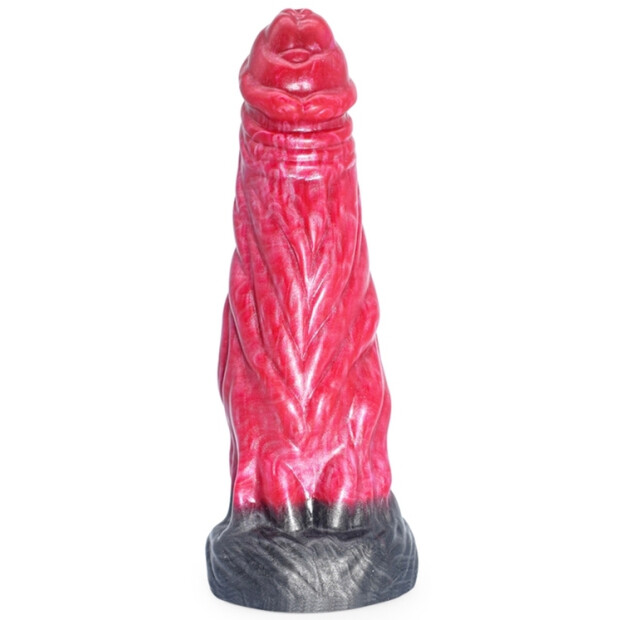 PINKALIEN Vekix Monster Dildo Rot 15,5 cm