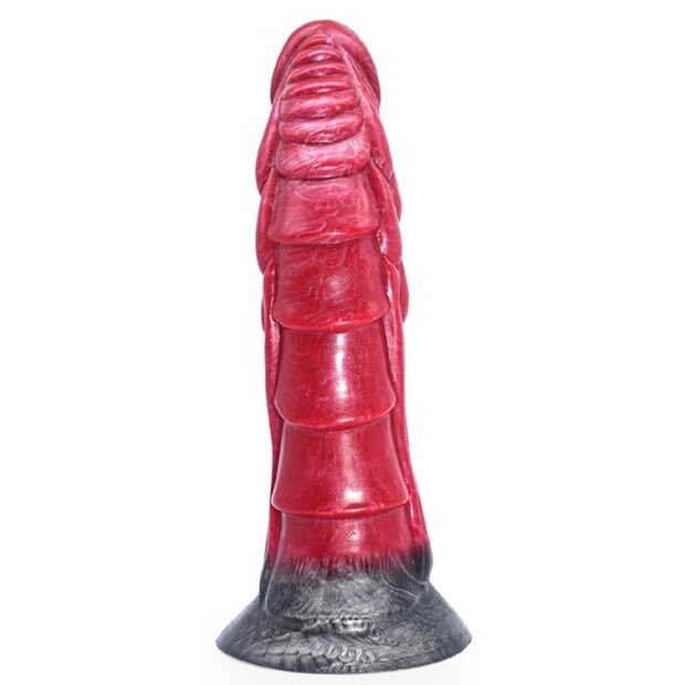 PINKALIEN Monster Sarkan Dildo Rot 19 cm
