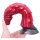 PINKALIEN Monster Sarkan Dildo Rot 19 cm